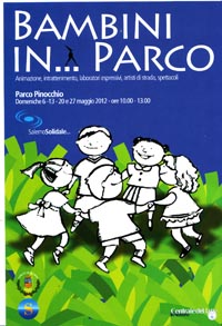 bambini in parco